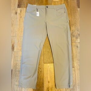 Johnnie-O NWT Men's 38x30 Cross Country Light Khaki 5 Pocket Pants JMPA1450 NWT